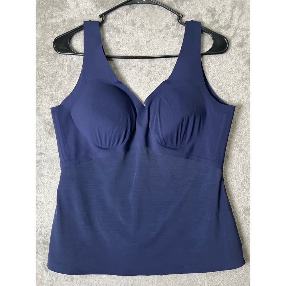 Honeylove LiftWear Seamless Shaping Tank Top Size XL Shapewear Navy